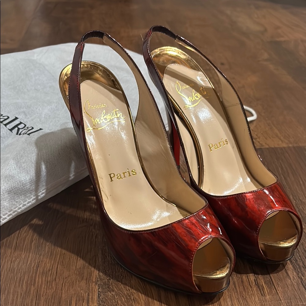 Christian Louboutin Red Stiletto Heels